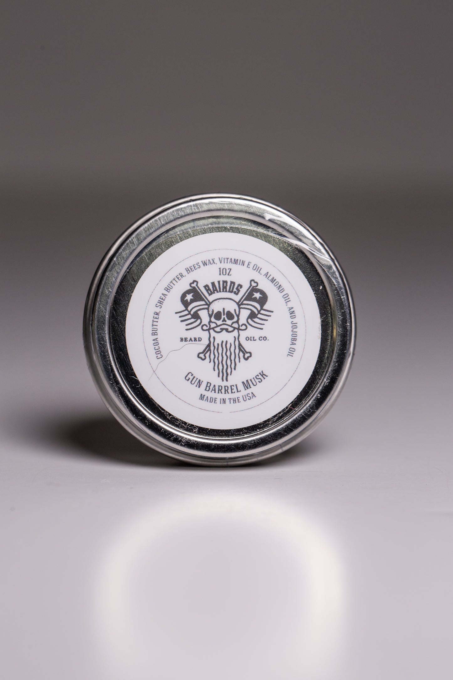 Gun Barrel Musk 1oz Beard Balm