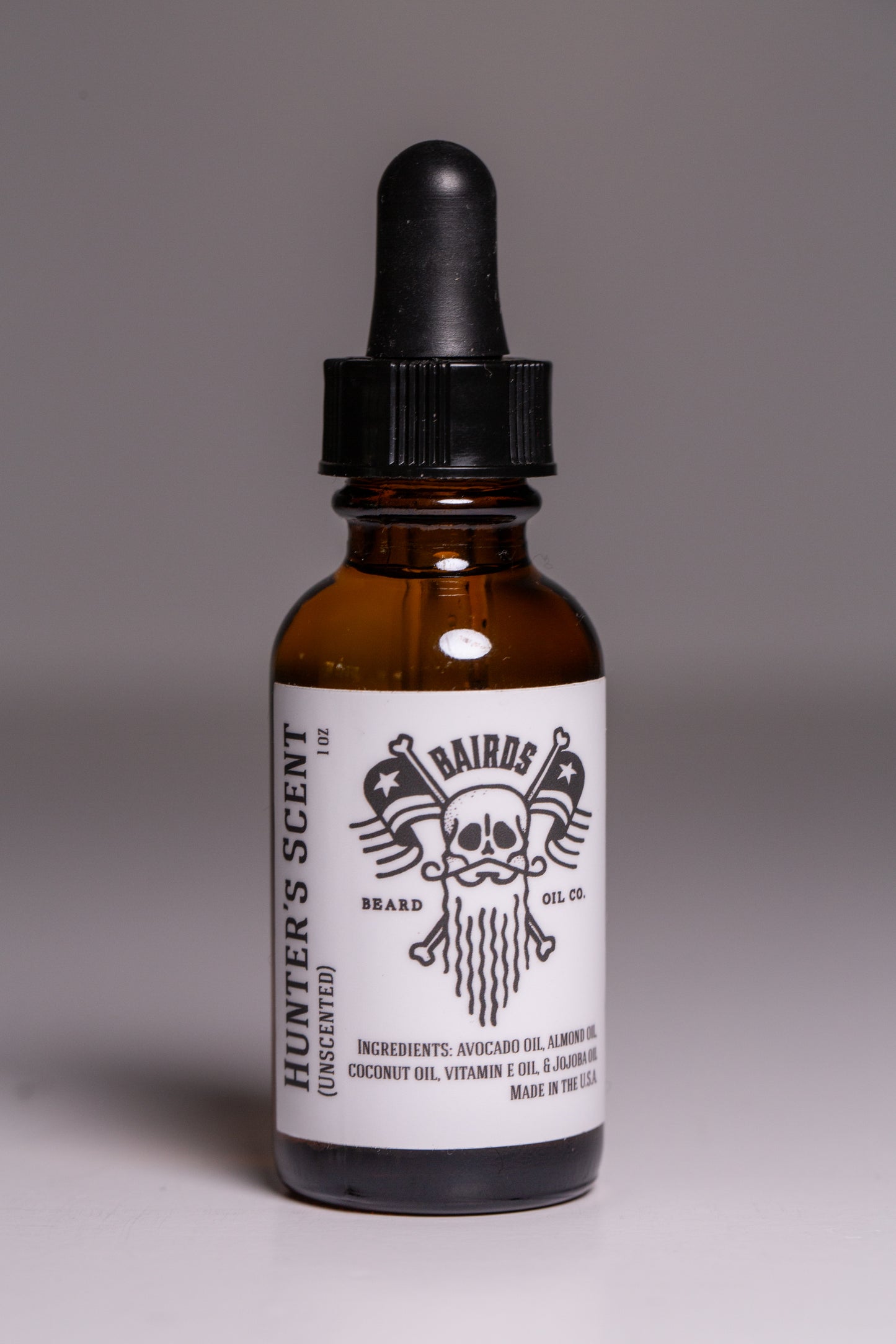 Hunters Scent (Unscented) 1oz Beard Oil