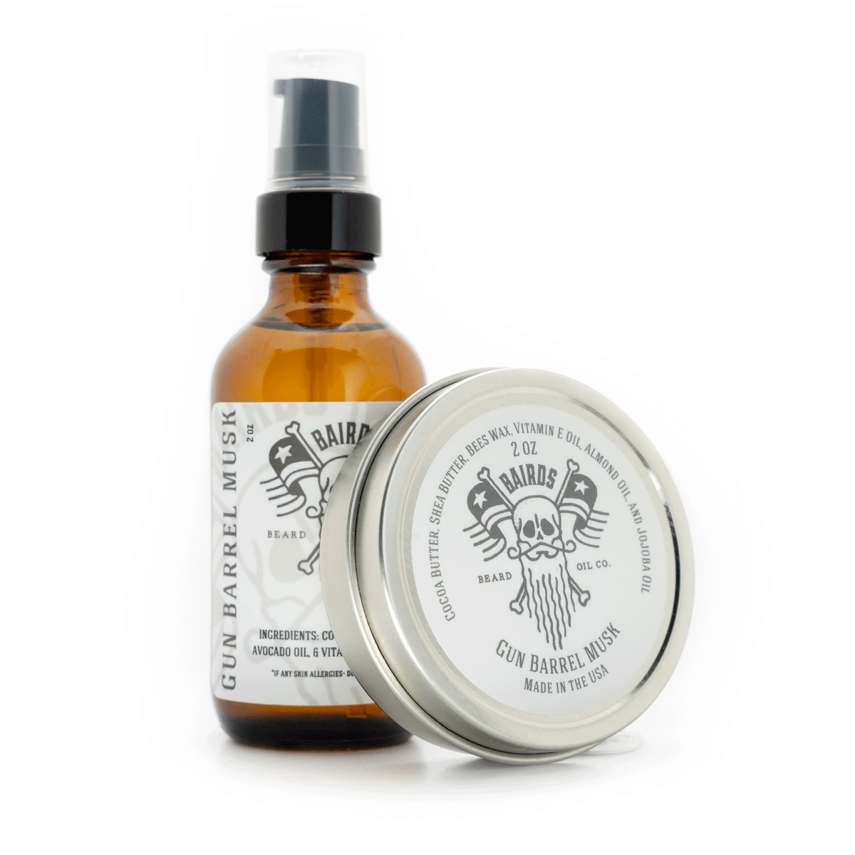 Gun Barrel Musk 2oz Bundle