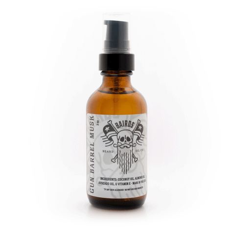 Gun Barrel Musk 2oz Beard Oil