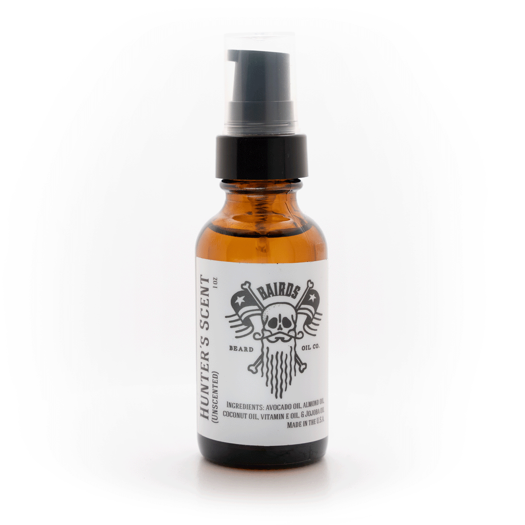 Hunters Scent (Unscented) 1oz Beard Oil