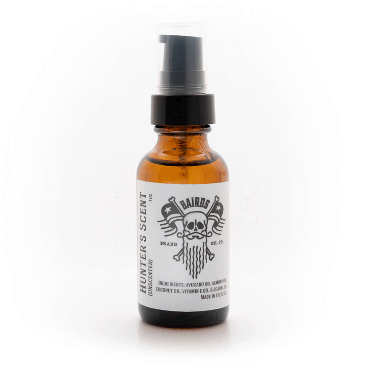 Hunters Scent (Unscented) 1oz Beard Oil