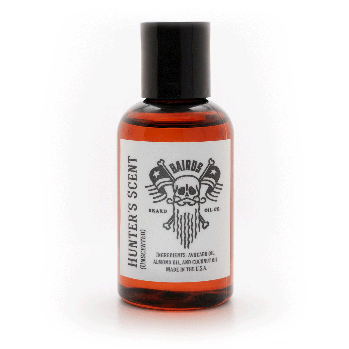 Hunters Scent (Unscented) 2oz Beard Oil