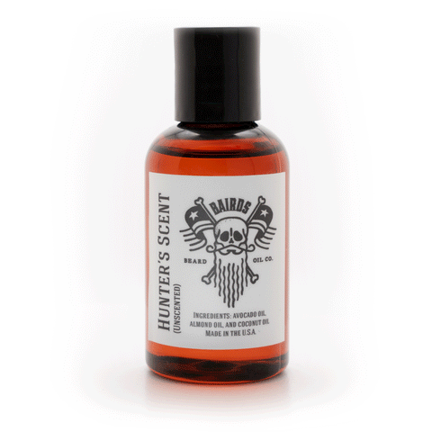 Hunters Scent (Unscented) 2oz Beard Oil