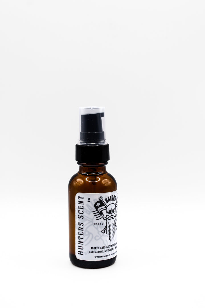 Hunters Scent (Unscented) 1oz Beard Oil