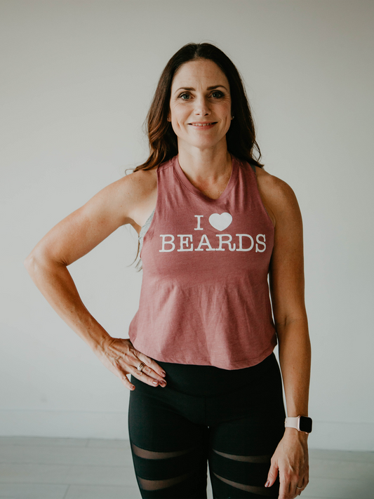 I Love Beards Womens Tank