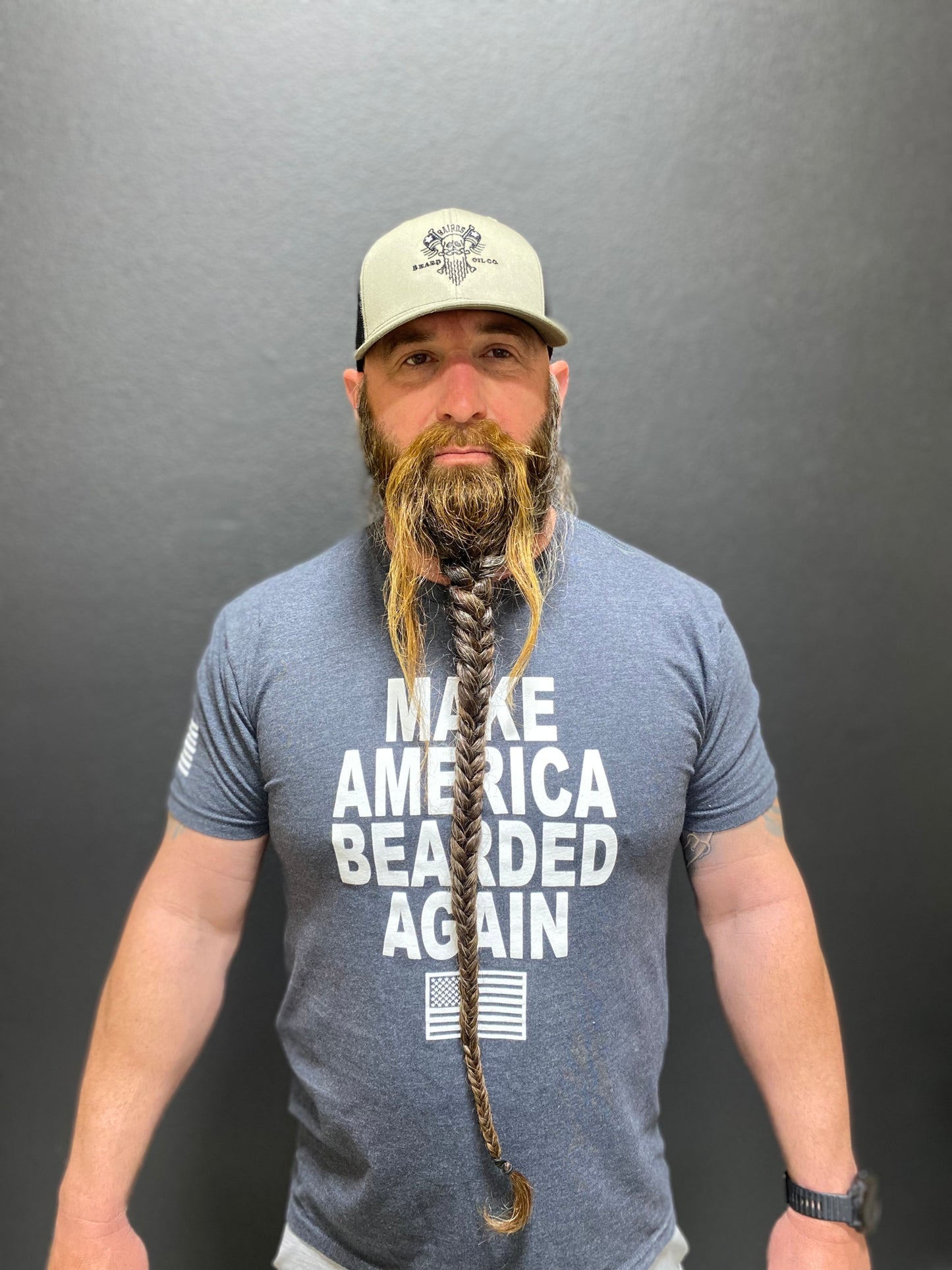 Mens Make America Bearded